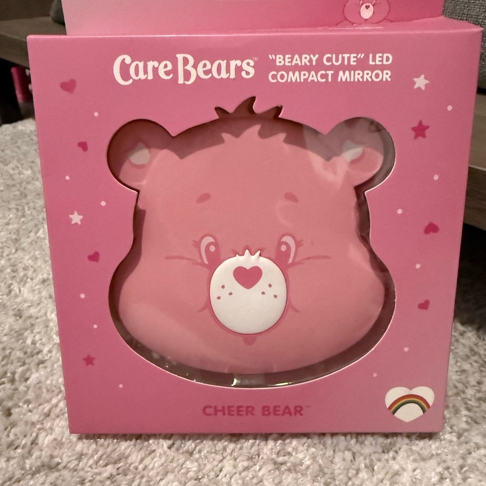 Care Bears Pink LED Compact Mirror